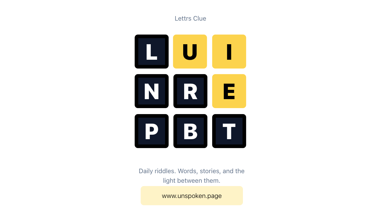 The Anatomy of an Idea